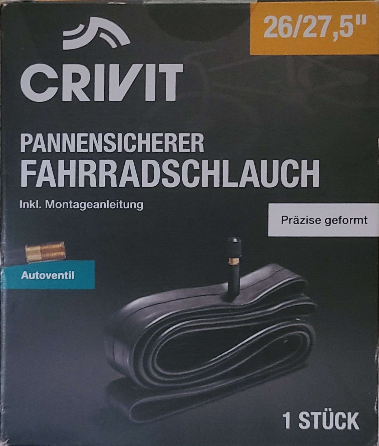Crivit puncture-resistant bicycle inner tube