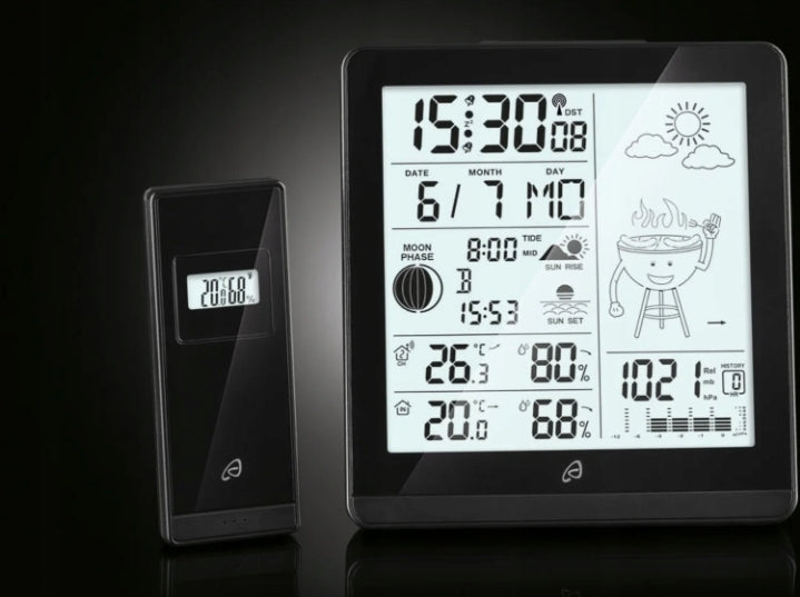 AURIOL Wireless weather station with LCD display