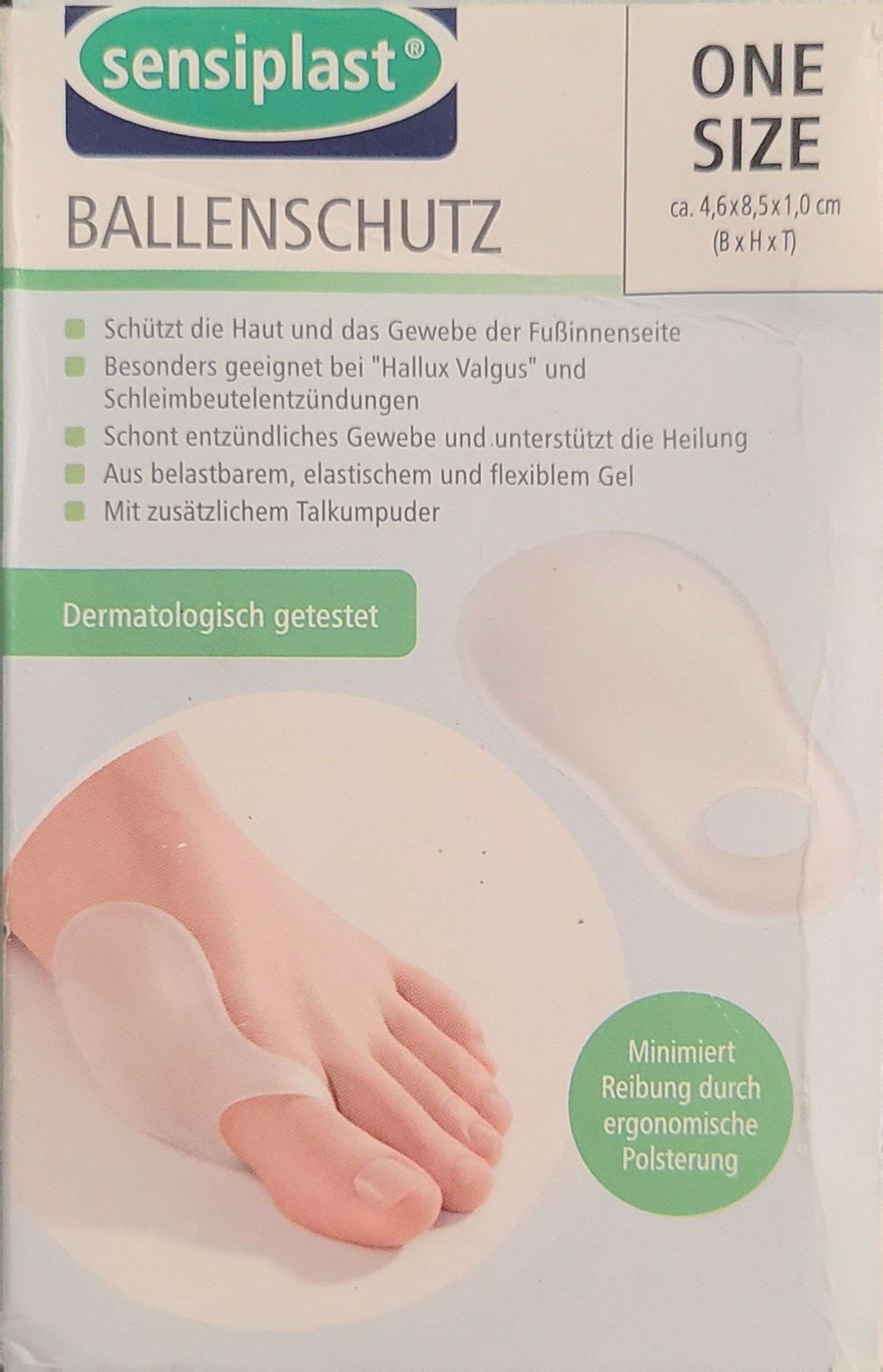 Sensiplast - Silicon Wedge Correction For Big Finger One Size