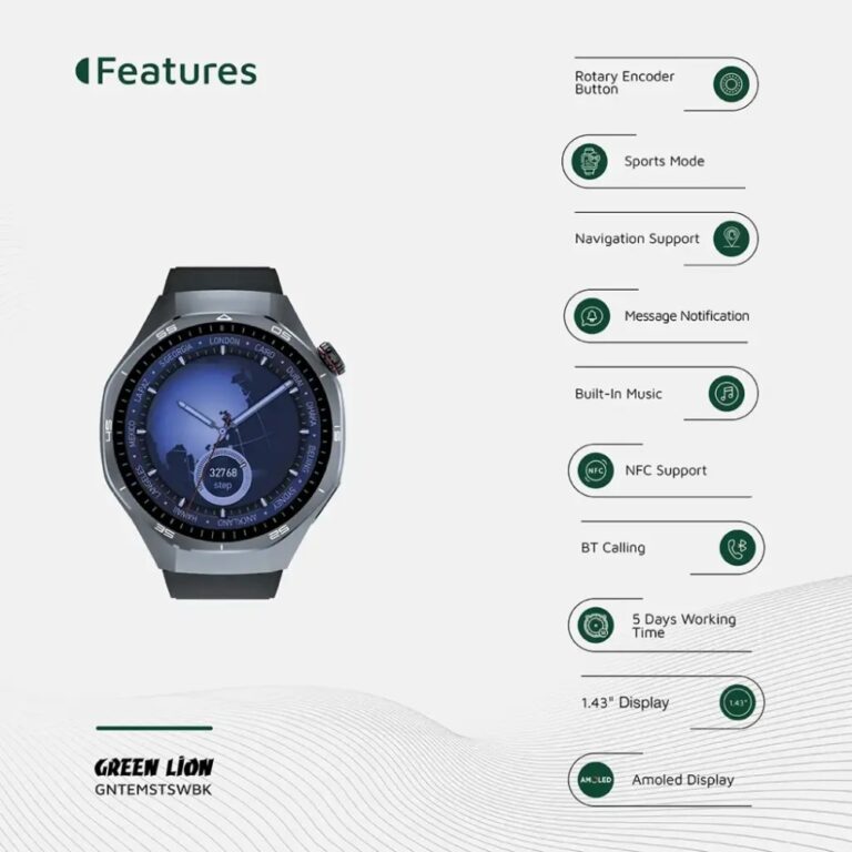 Green Lion Tech Master Smartwatch