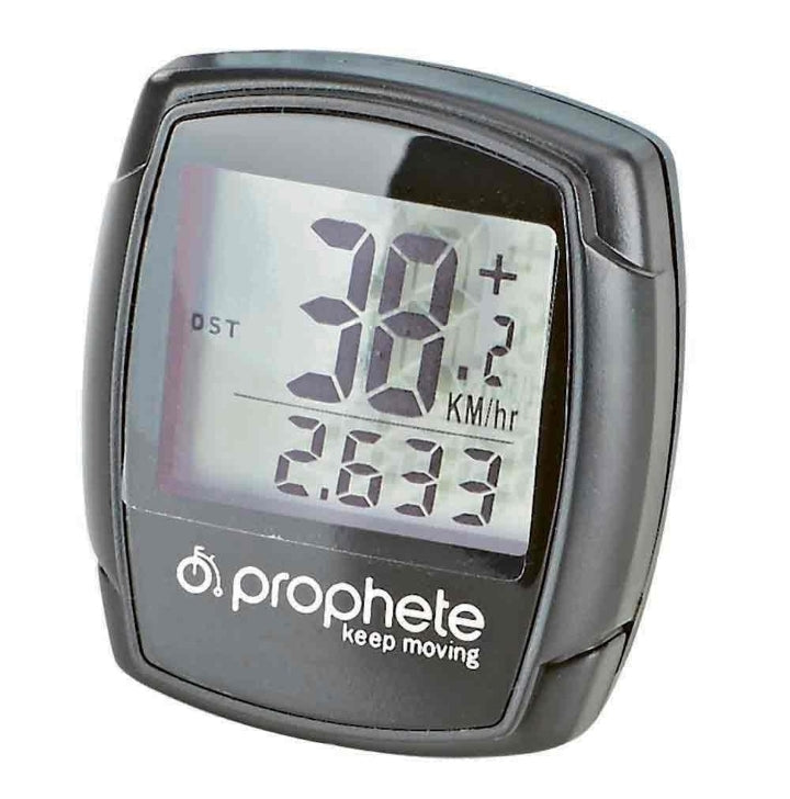 Prophete Bike Computer with 9 Functions Black