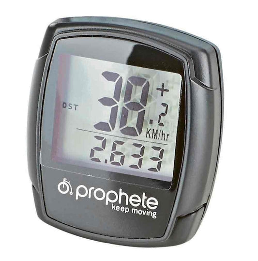 Prophete Bike Computer with 9 Functions Black