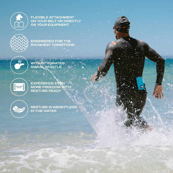 Restube - Beach Swim Buoy Starter Kit for a variety of water sports activities.