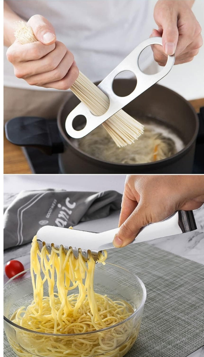 Masterpro - 3-Piece Stainless Steel Spaghetti Server Set