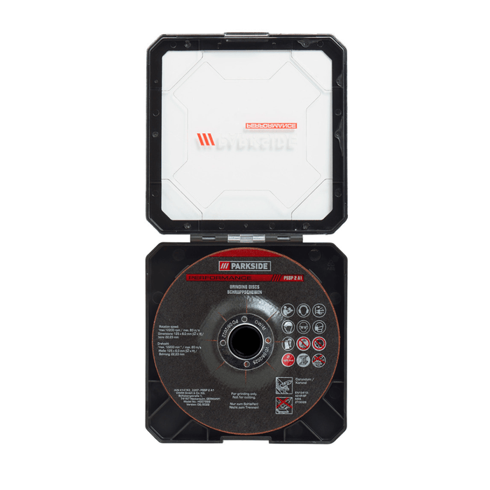 Parkside Performance - Grinding discs PSSP 2  A1 Set Of 2