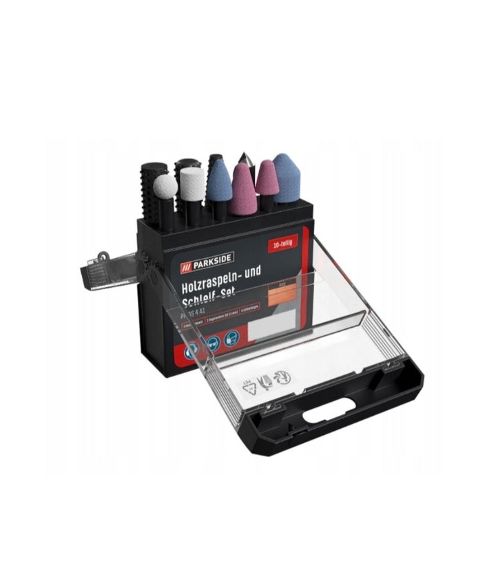 Parkside - PFBS 4 A1 Drill Bit Sets (Wood Rasps and Grinders)