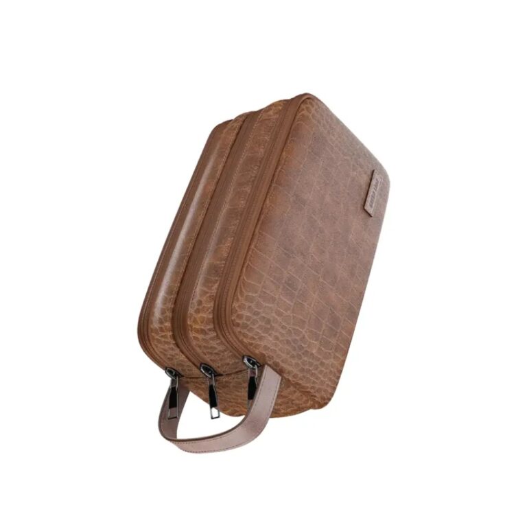 Green Lion Stallion Clutch Bag - Brown