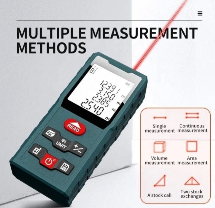 Digital Laser Distance Meter 60m DIY Construction Tools Laser Distance Meters Optical Instruments Digital Laser Rangefinders