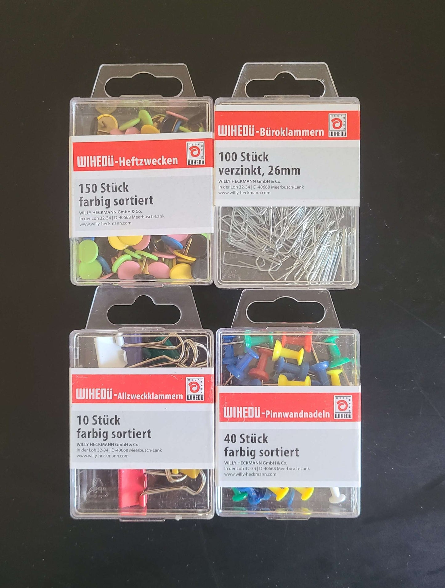 Mixed 300 Pieces paper clips and pins