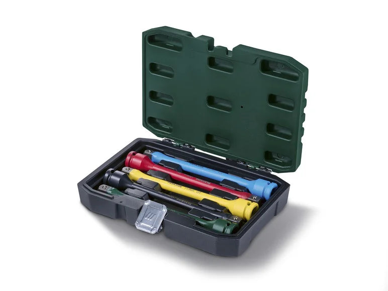 Parkside - 5 pcs Torsion Bar Extension - 1/2-inch impact wrenches to prevent over-tightening 90 Nm, 100 Nm, 110 Nm, 120 Nm, 135 Nm.
