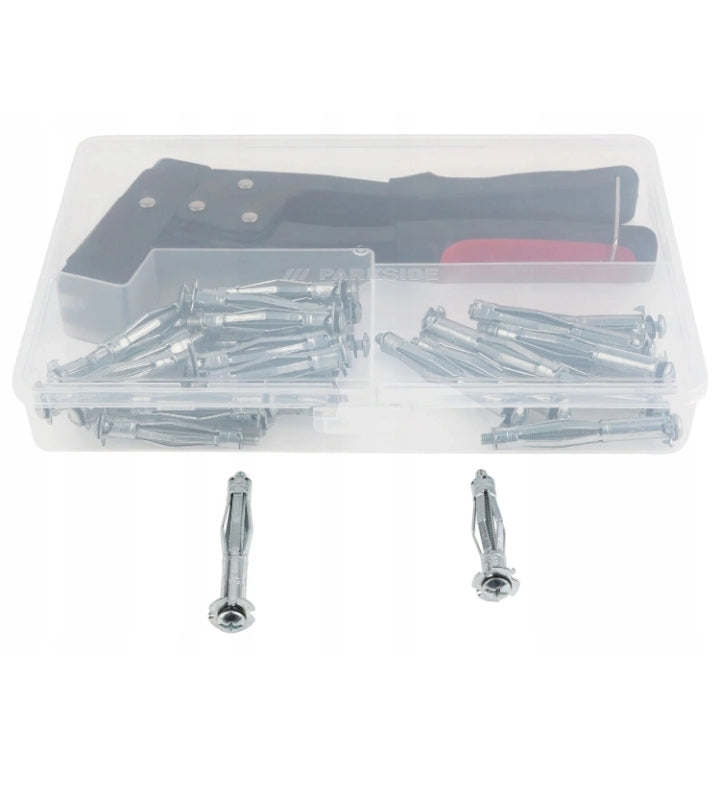 PARKSIDE - Recess mounting kit with steel anchor 31 pcs.