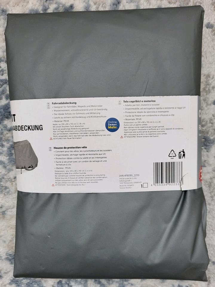 Crivit - Bicycle Cover