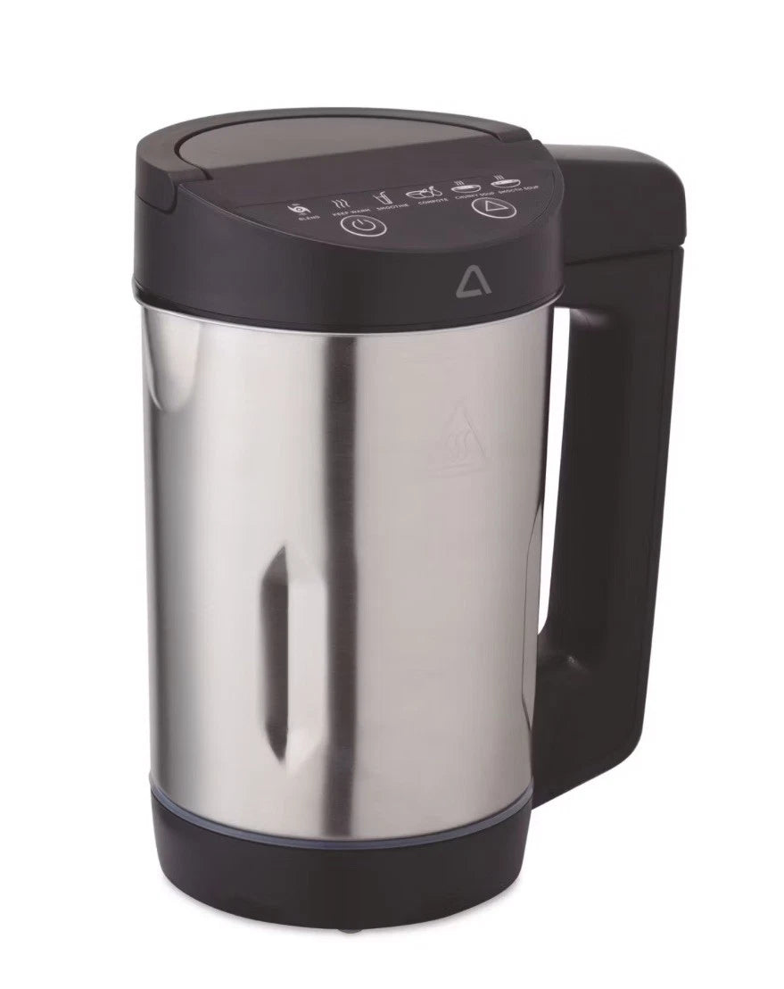 AMBIANO - Compact Healthy Soup Maker 1.6L Capacity With Stainless Steel Jug & 6 Function.
