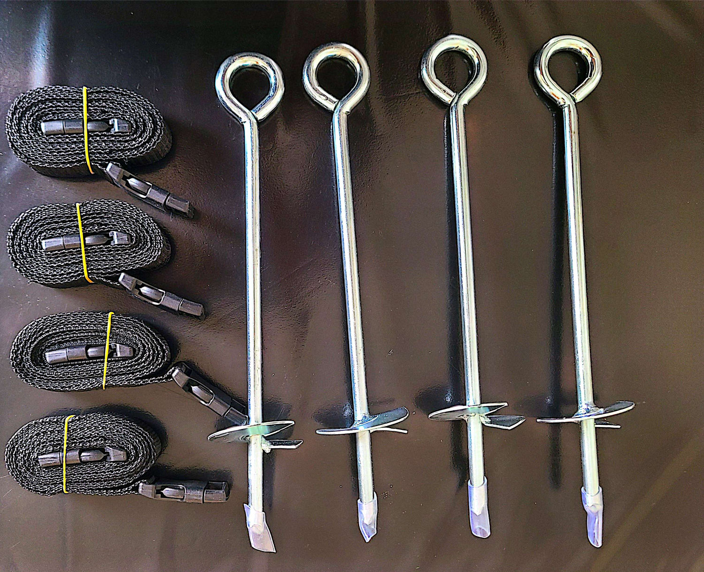Accessories for accessing and protecting your trampoline or tent from the weather.