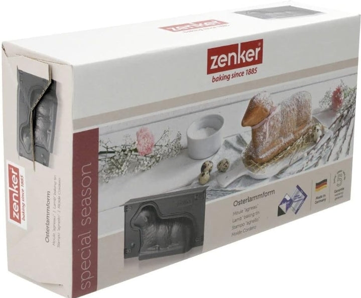 Zenker "Special Season" Lamb-Baking Tin, Black, 10.83 x 5.90 x 2.56"