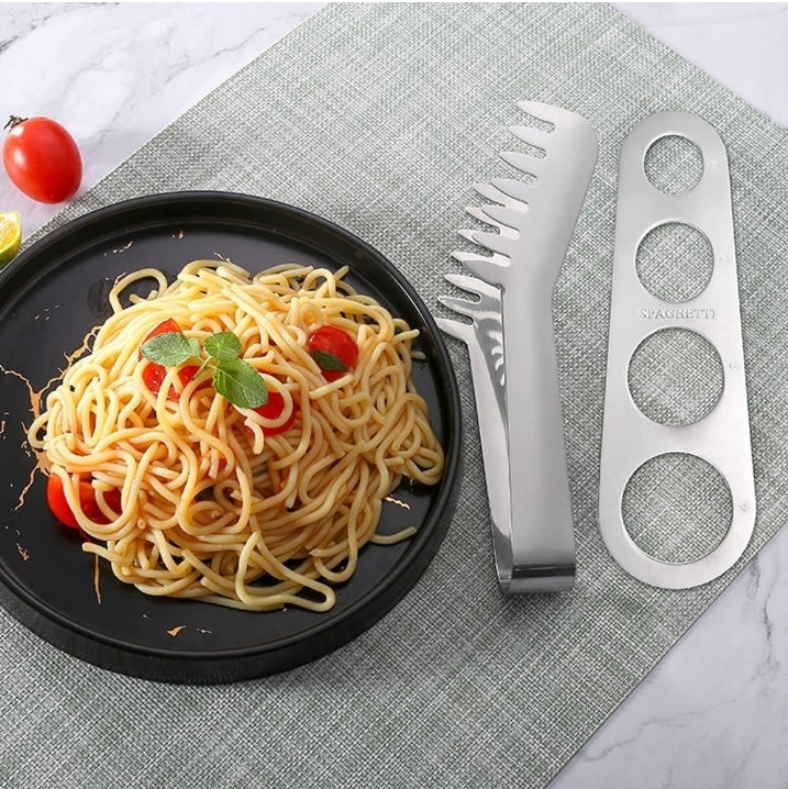 Masterpro - 3-Piece Stainless Steel Spaghetti Server Set