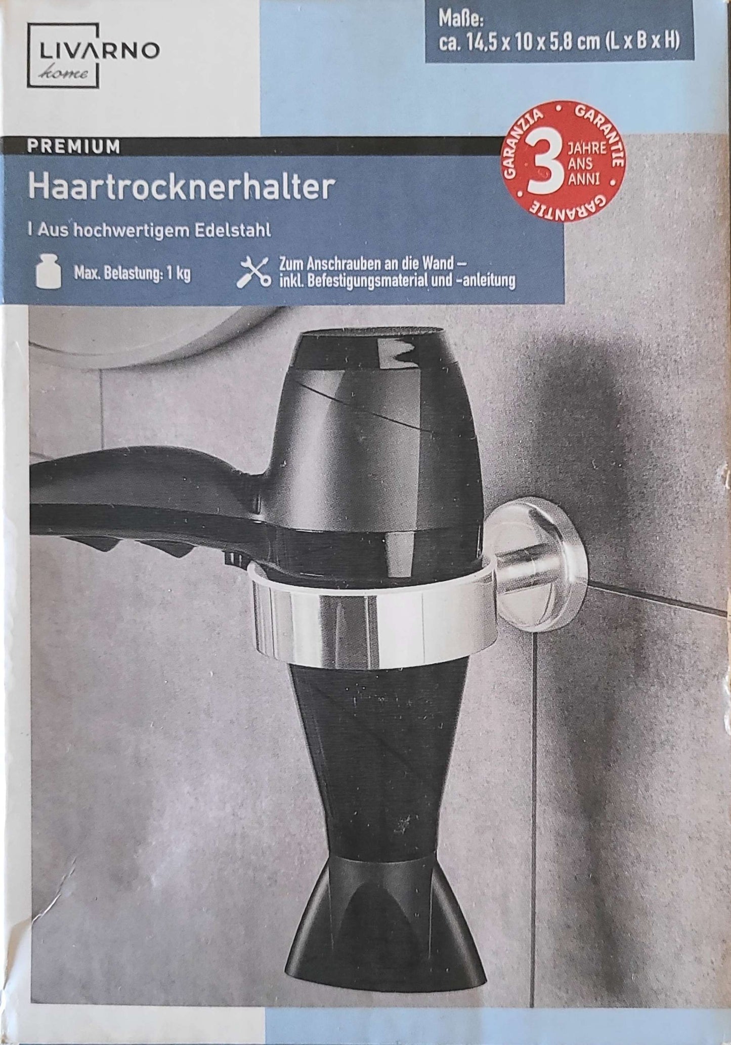 Livarno Home - Hair Dryer Holder