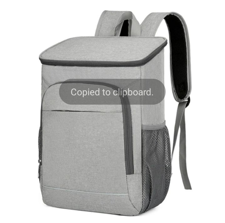 Country Side - 14L Cooler Backpack Leakproof Insulated Lunch, Bag Picnic food insulation cooler bag for Outdoor Camping Hiking Picnics Beach.