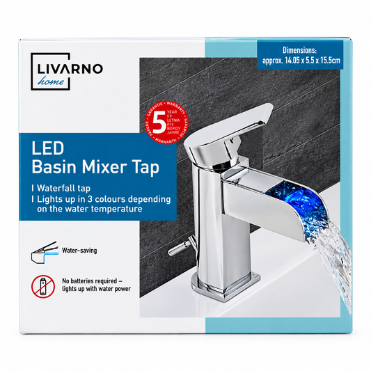 Livarno Home - LED WashBasin Faucet
