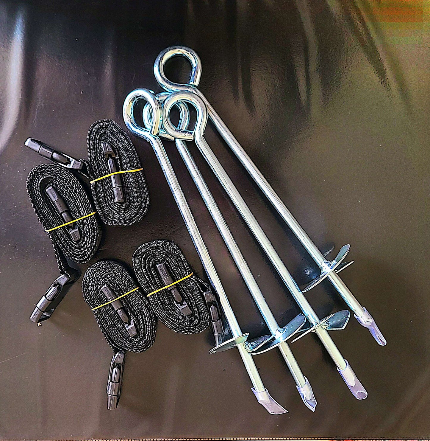 Accessories for accessing and protecting your trampoline or tent from the weather.
