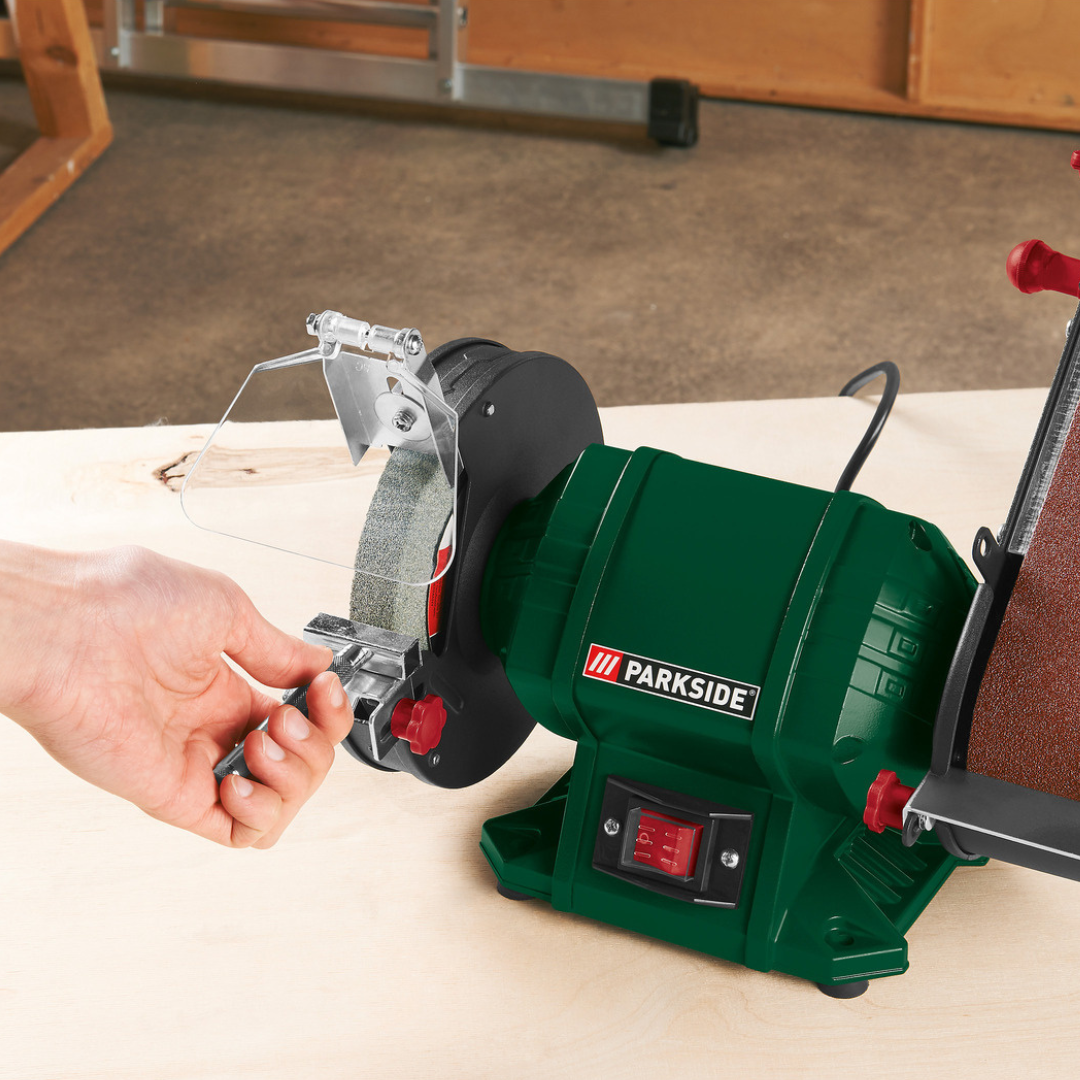 Parkside - Grinding Belt Sander, Wheel & Combination  Grinders Sharpening Wheel