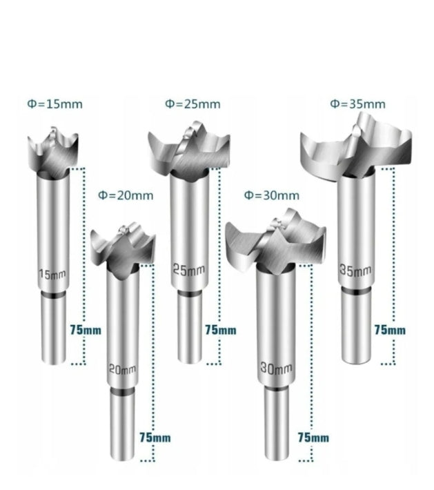 Parkside - Wood Drill Set