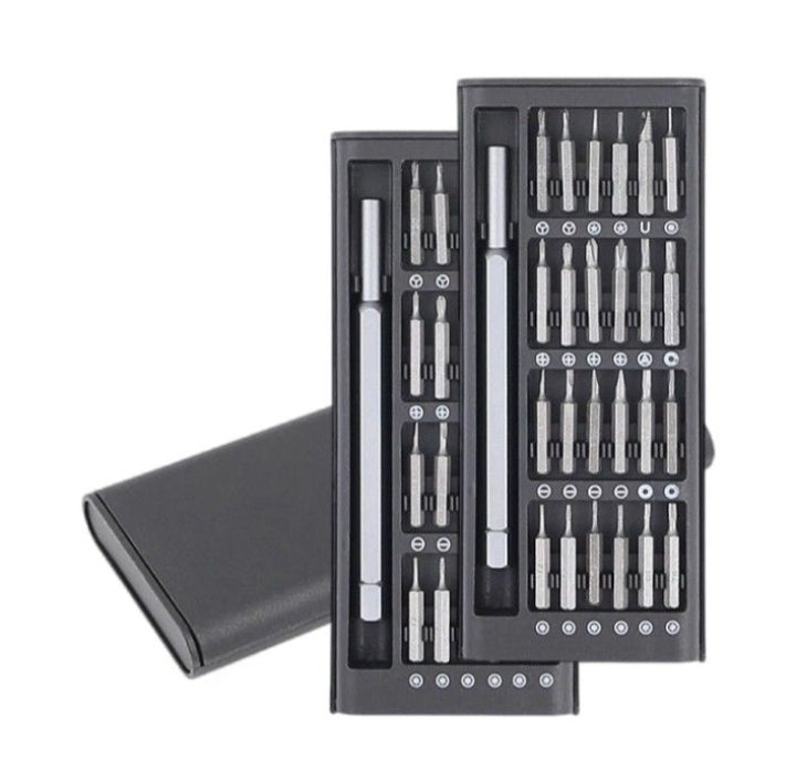 Handle Repair Assistant Kit Durable Magnetic Ratchet Precision Screwdriver Set 25 in 1.