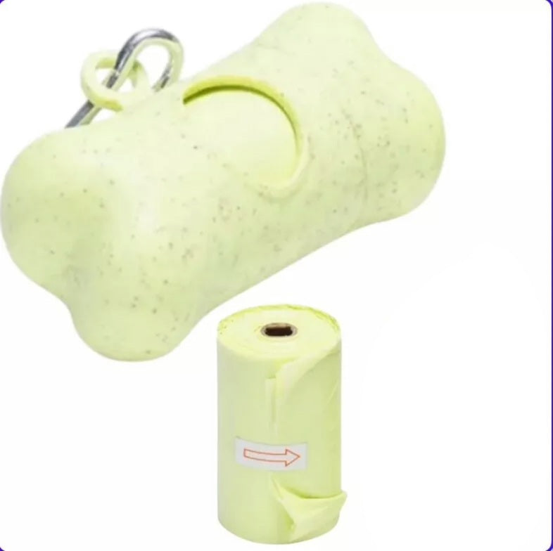 Karlie Poop Bag Holder & 2 Bag rolls 100% Biodegradable