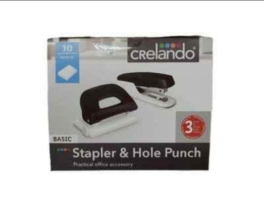 Crelando - Stapler & Hole Punch