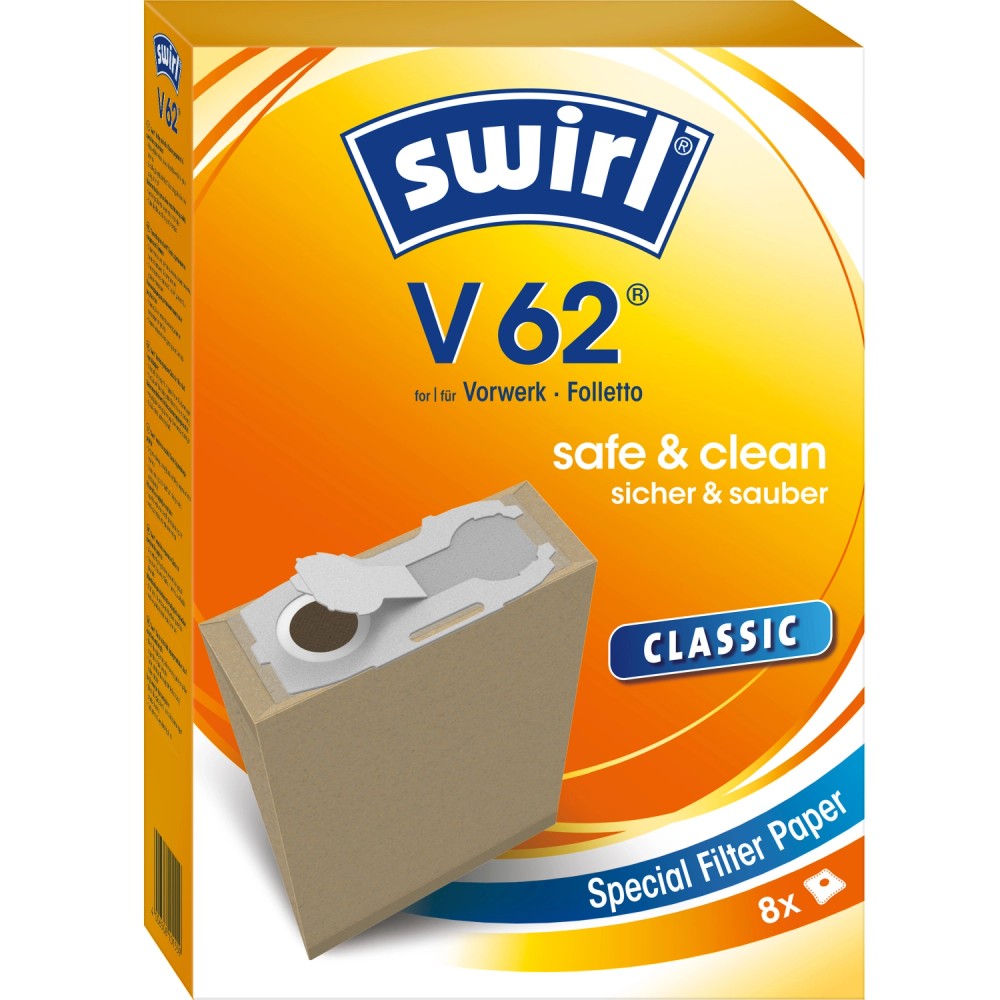 Swirl V62 Vacuum Cleaner Bags