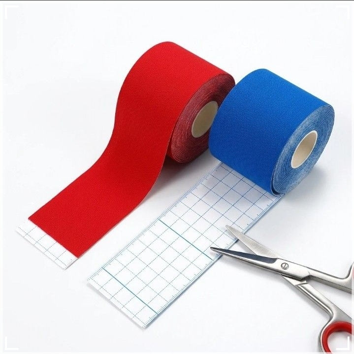 Cotton Athlete Fitness Kinesiology Tape ﻿ 5cm Custom Strong Elasticity Skin-Friendly