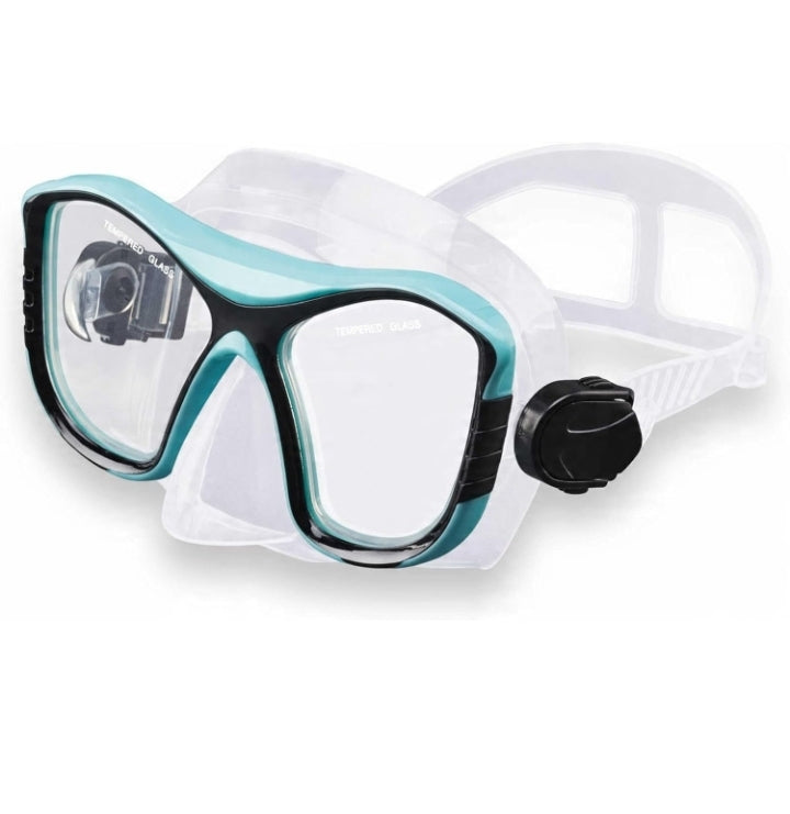 Crivit snorkeling set blue size L/XL