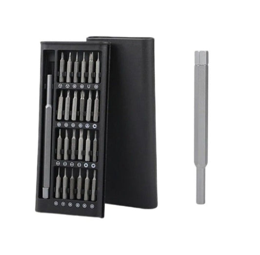 63 in 1 Plastic Case-Clip Type Aluminium Alloy Handle Mobile Phone Electric Pocket Precision Screwdriver Set with Magnet