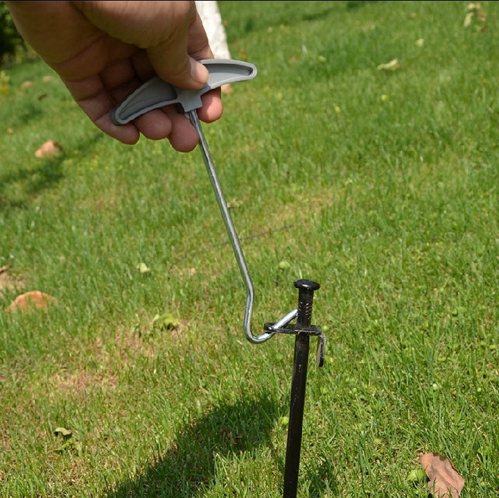 Outdoor portable tent nail puller nail puller camping tool
Hook nail puller canopy accessories