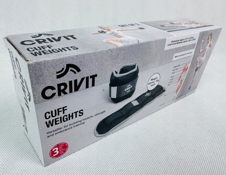 Crivit Fitness Cuff Weights 2 x 1 kg