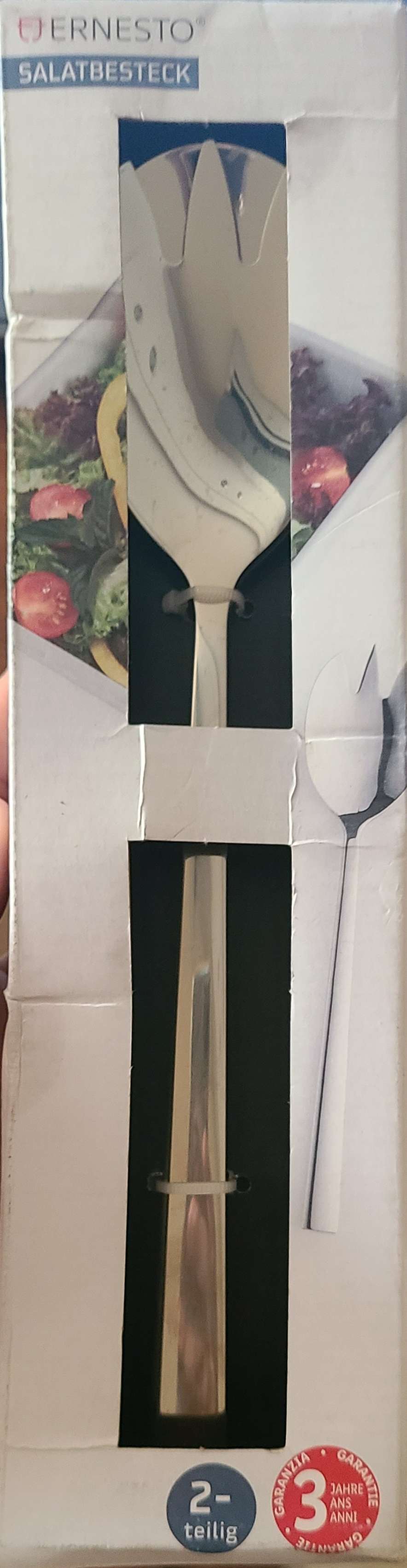Ernesto salad cutlery set, which includes a salad fork and spoon.