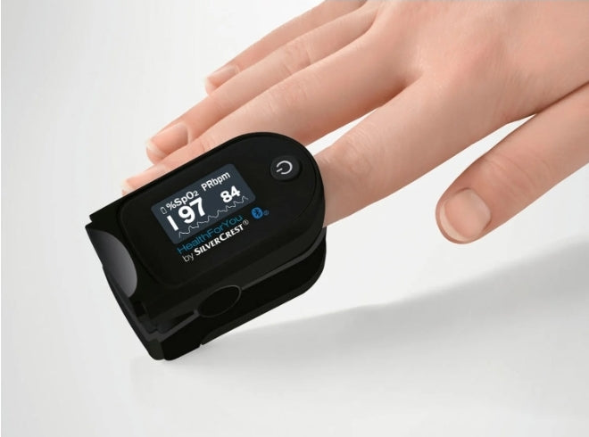 Silver Crest Personal Care - Pulse Oximeter with Bluetooth