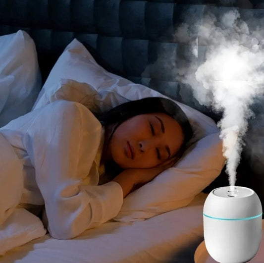 Small Humidifier,220ml USB Desk Personal Humidifier Travel Air Diffuser - Personal Air Humidifier.