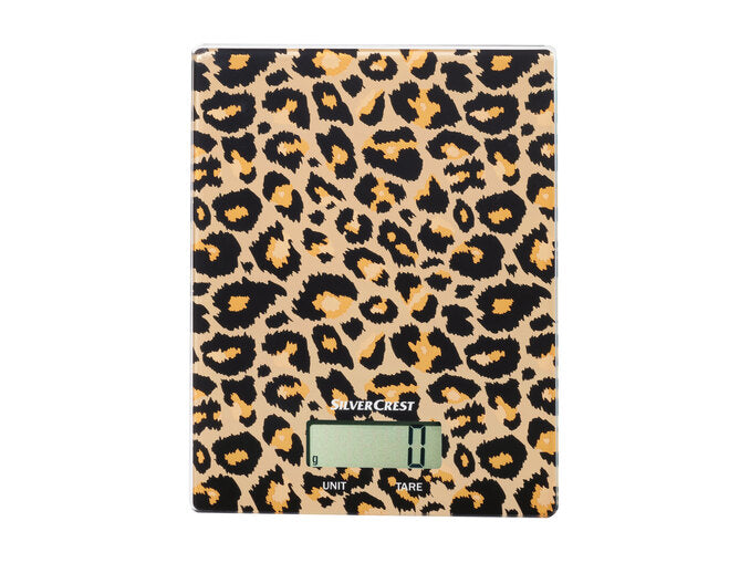 Silvercrest Kitchen Scale - Leopard
