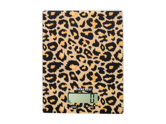 Silvercrest Kitchen Scale - Leopard