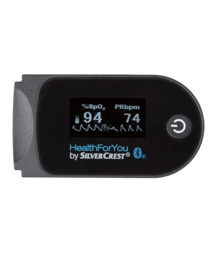 Silver Crest Personal Care - Pulse Oximeter with Bluetooth