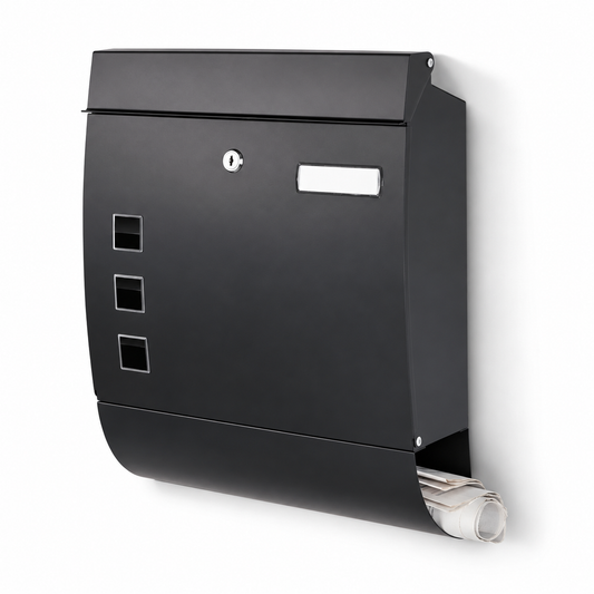 LivarnoHome - Stainless Steel Letter & Mail Box