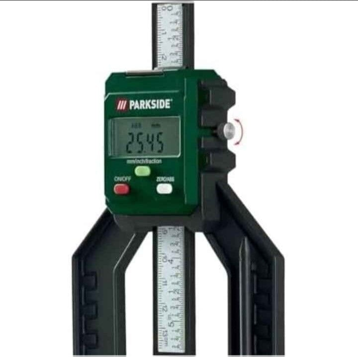 Parkside Digital Depth Gauge, Profile Depth Gauge, Caliper and Altimeter