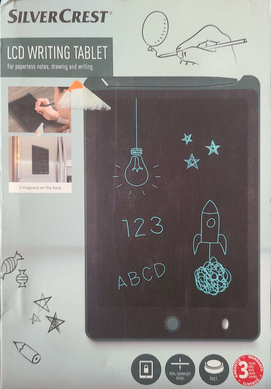 SilverCrest - LCD Writing Tablet + Back Magnetic