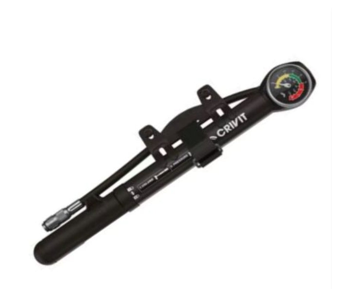 Crivit - Mini Bike Pump with meter