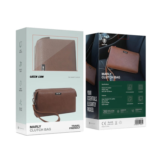 Green Lion Marly Clutch Bag