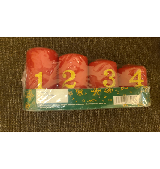 Livarno Home - Advent Candles Holiday Decorating