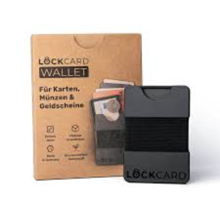 Lockcard Wallet card case & money purse