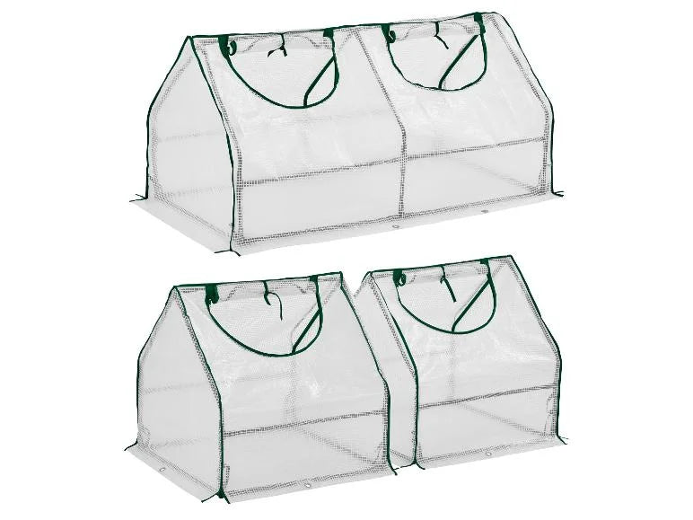 Parkside Foil Cold Frame Set – a compact greenhouse kit designed for growing seedlings, herbs, and vegetables. 60×60×60 cm.
