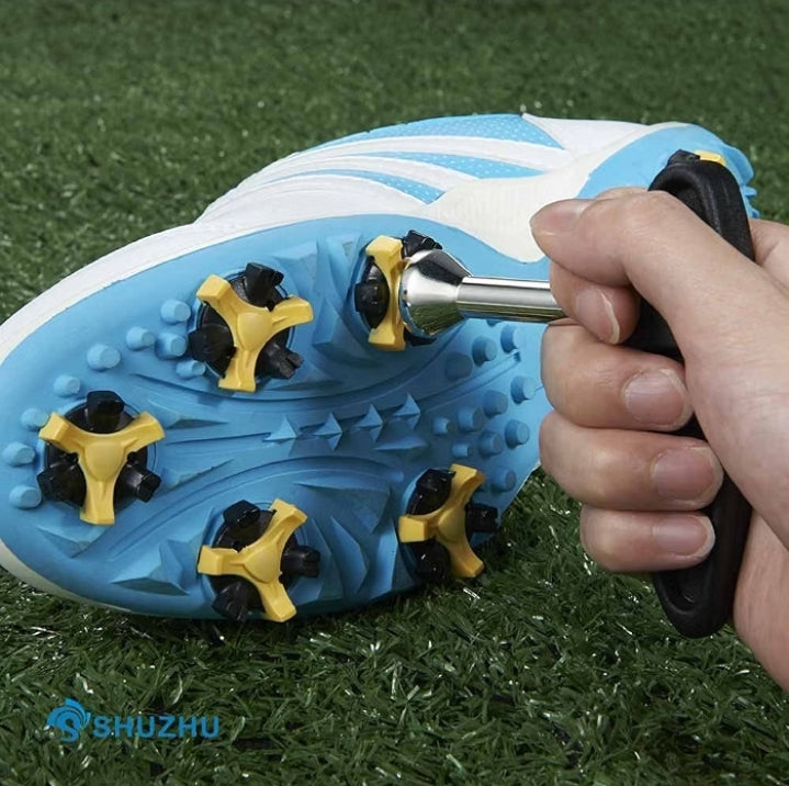 Tommy Armour - Deluxe Spike Wrench is Designed with a T-handle for Leverage.